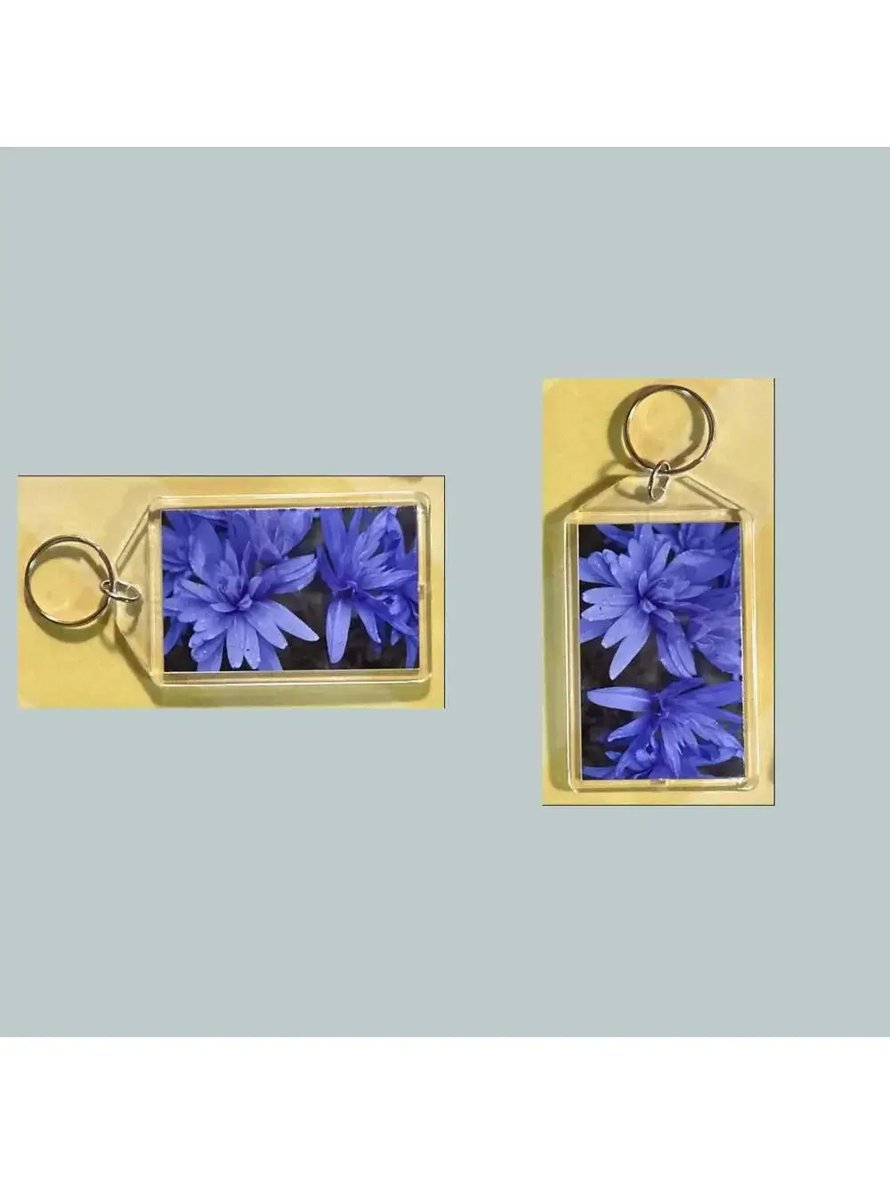 3697 Fall Crocus Acrylic Keychain | Floral Keychain | Flower Lover Gift